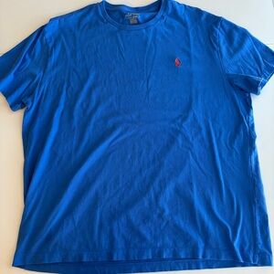 Polo by Ralph Lauren Men's Vibrant Blue Tee